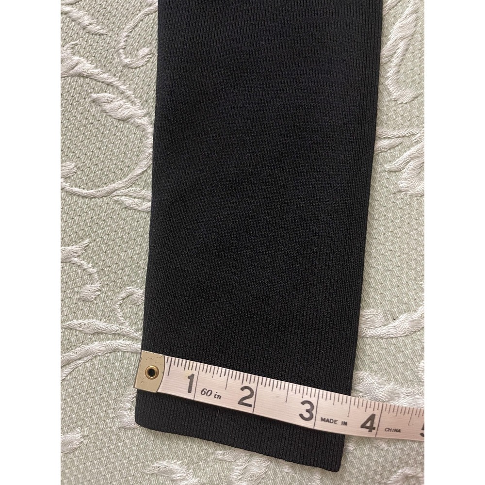 ASTR The Label Sweater Womens Medium Black Cutout Turtleneck Long Sleeve AT17392 - Picture 7 of 16